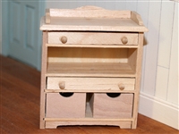 Dresser, changing table, storage - unpainted