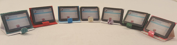I-pad, various colour
