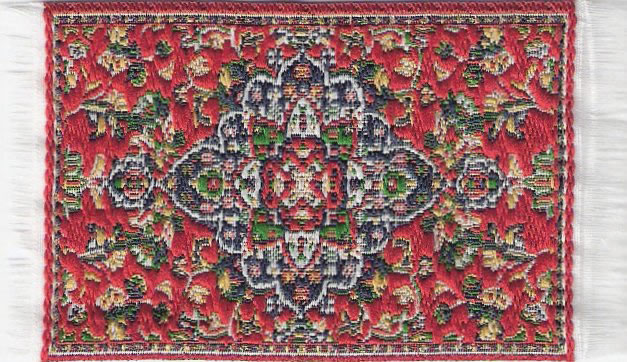 Rug, indian pattern 5*7cm