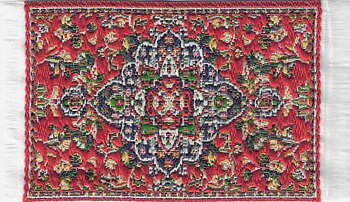 Rug, indian pattern 5*7cm