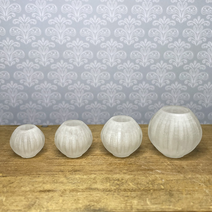 Vase round - vase or lampshade - fromMormors Dockskåp