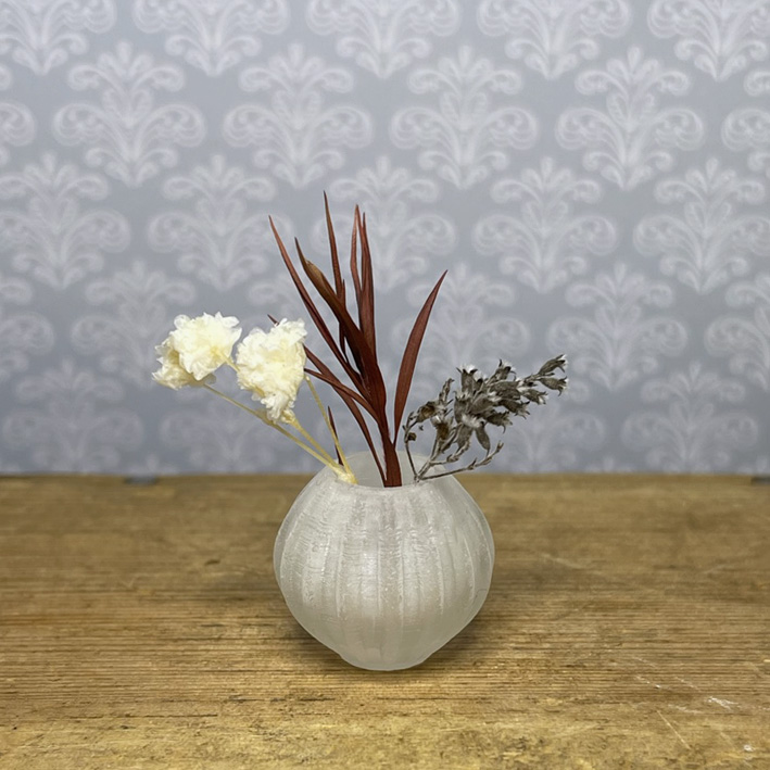 Vase round - vase or lampshade - fromMormors Dockskåp - 2