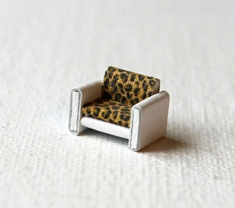 Sofa and armchair scale 1:144 - 2
