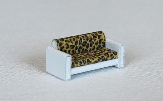Sofa and armchair scale 1:144