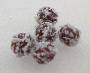 Chokladbollar 5 st - tillverkade av Sofia Zingmark