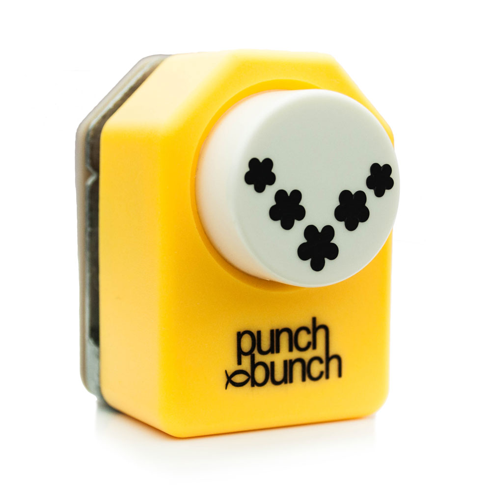 Paper punch, corner decor 5 flowers