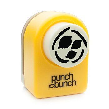 Paper punch, garden leaves