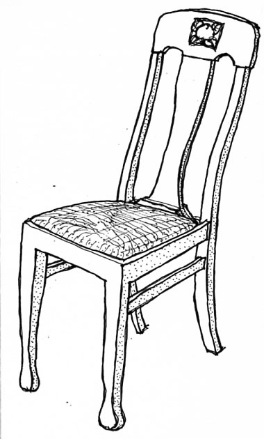Två Äppletstolar - byggsats - 2
