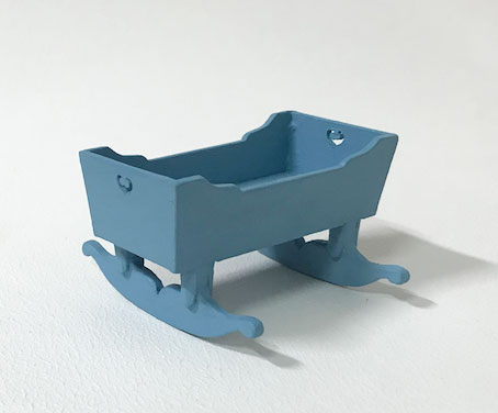 Cradle from Vettekullagården - DIY kit