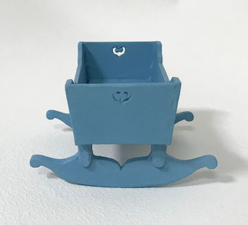 Cradle from Vettekullagården - DIY kit - 3