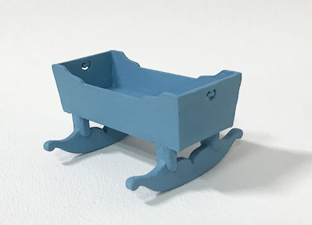 Cradle from Vettekullagården - DIY kit - 2