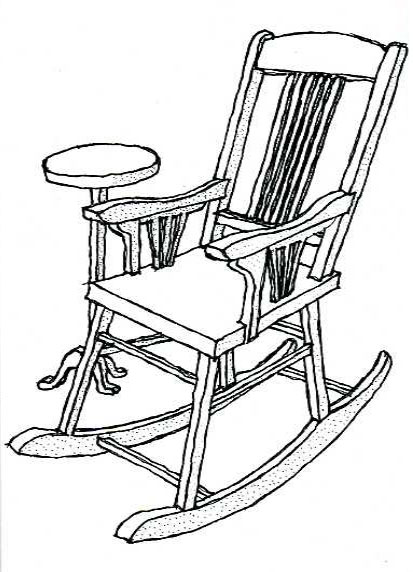 Leeas grandmothers rockin chair -kit - 2