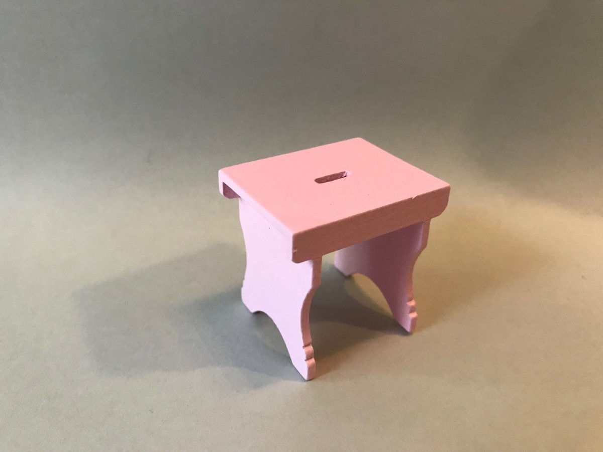 Pink stool