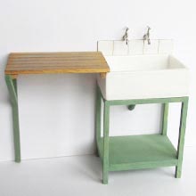Kitchen sink and drainer kit