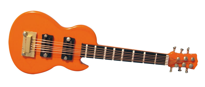 Guitar orange