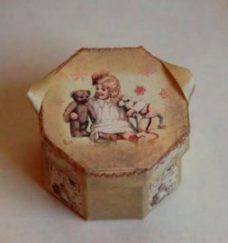 Hat box Ma Petite - kit from Art of Mini