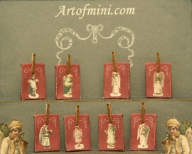 8 christmas giftbags  - kit from Art of Mini