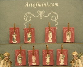 8 christmas giftbags  - kit from Art of Mini
