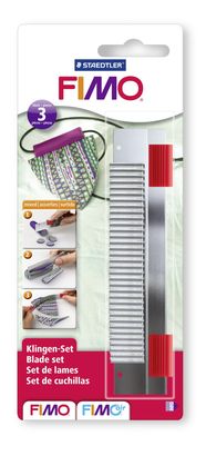 Knife blades  set 3 different blades