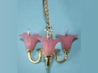 Tripple hanging cranberry light