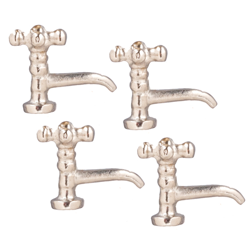 Taps in Chrome color, 4pcs