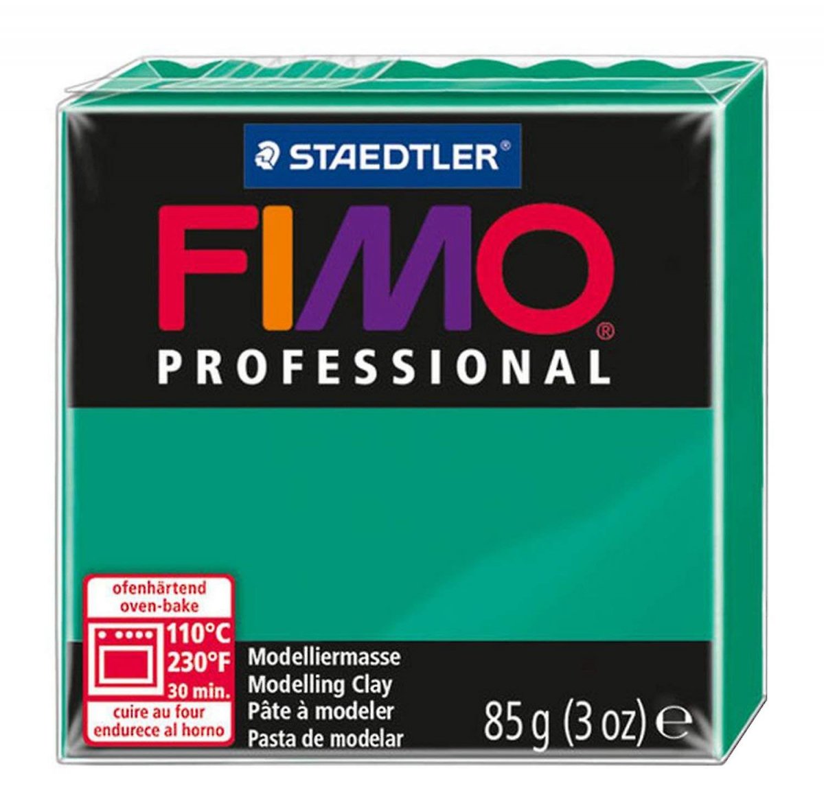 Fimo 57 gr proffessional 500 grön