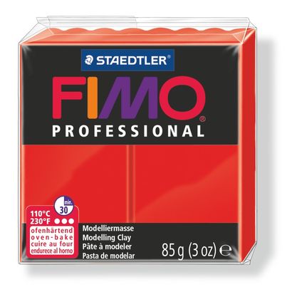 Fimo 57 gr proffessional 200 röd