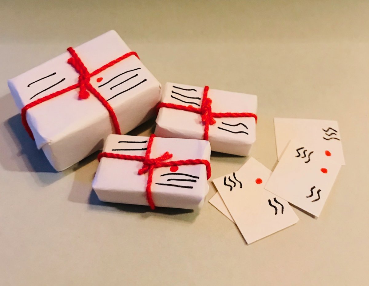 White Parcel 3 pcs