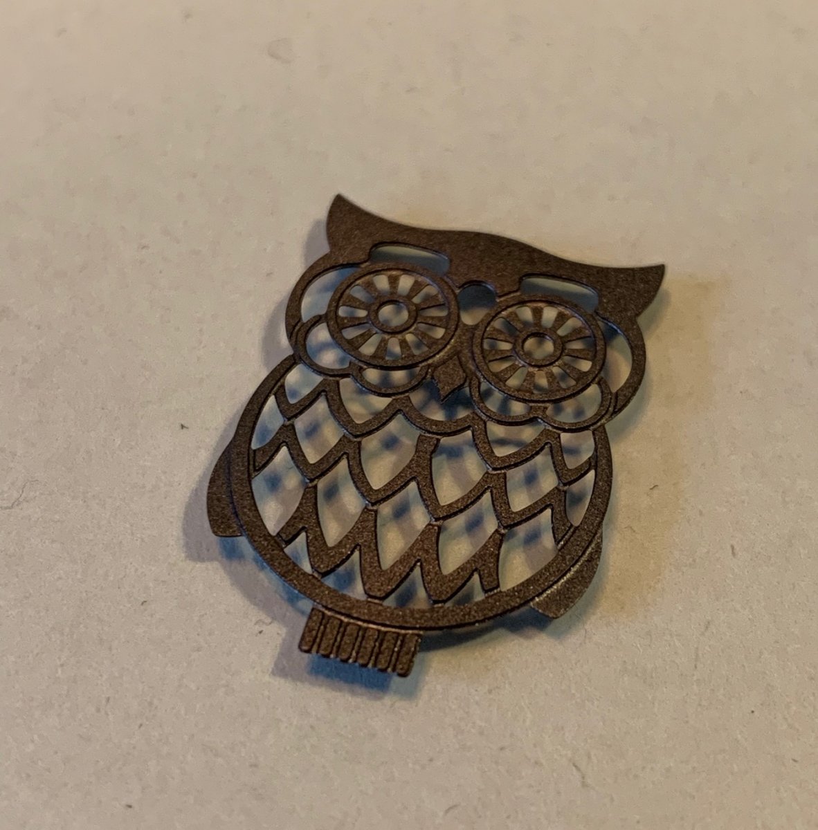 Trivet owl- handmade in Italy