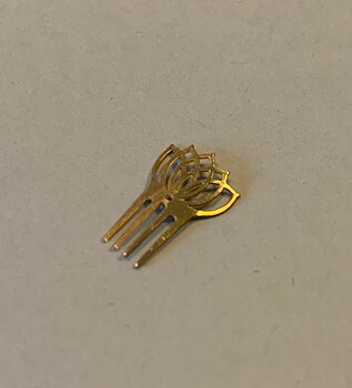 Hair slide- handmade in Italy