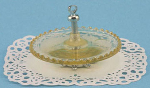 Cake plate plastic comes with cloth