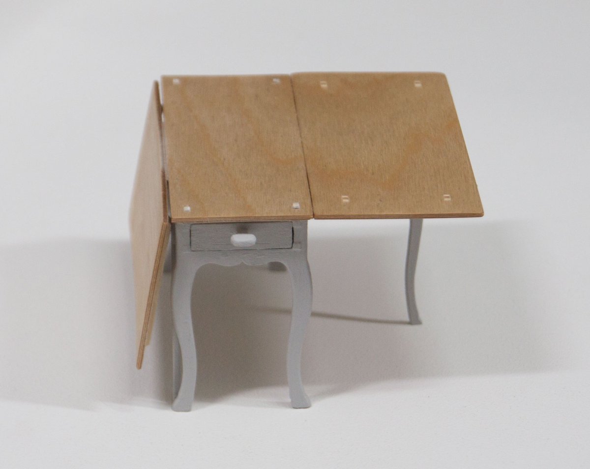 Gateleg table rokoko - kit