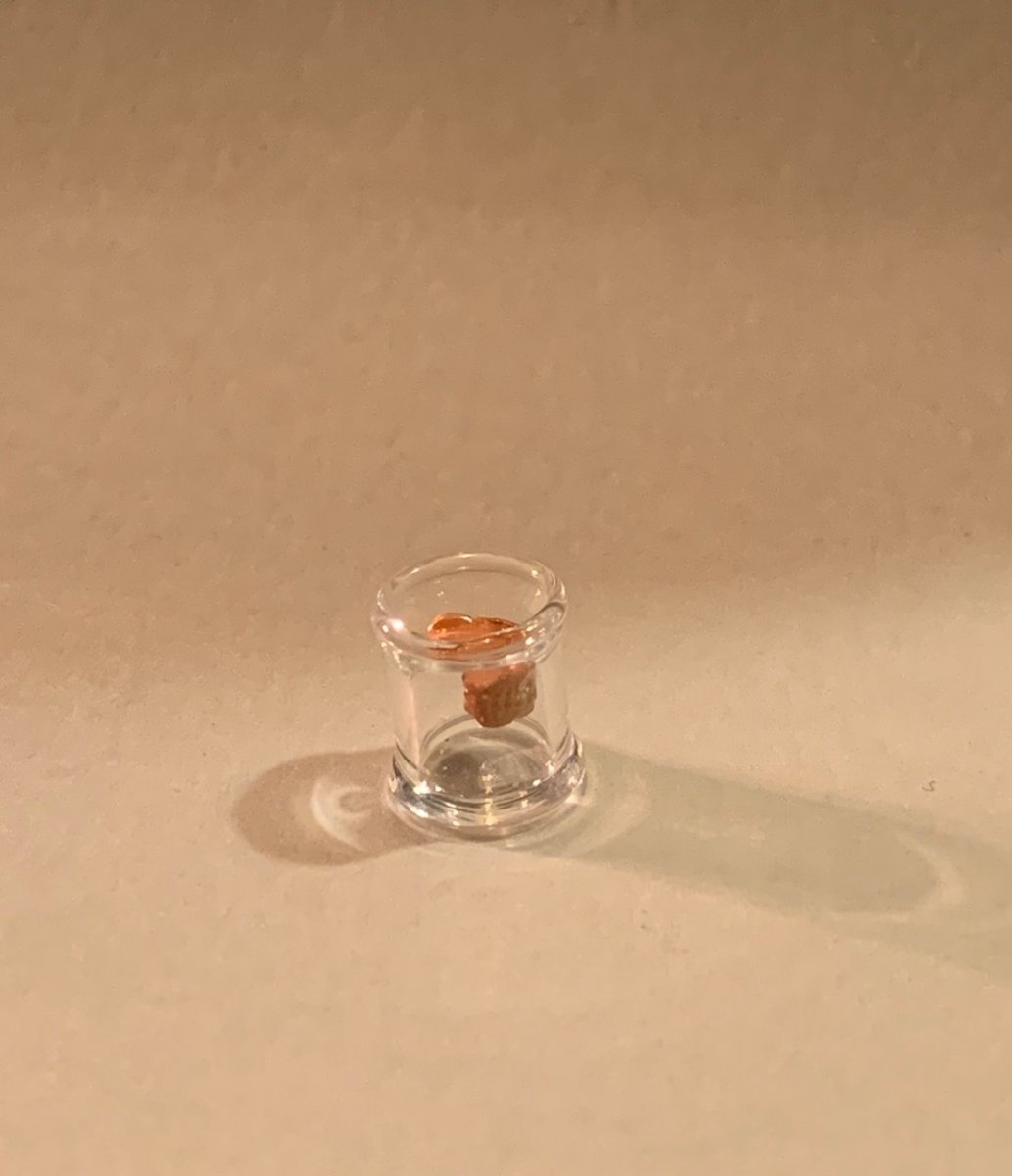 Handblåst glas med löständer- engelskt hantverk
