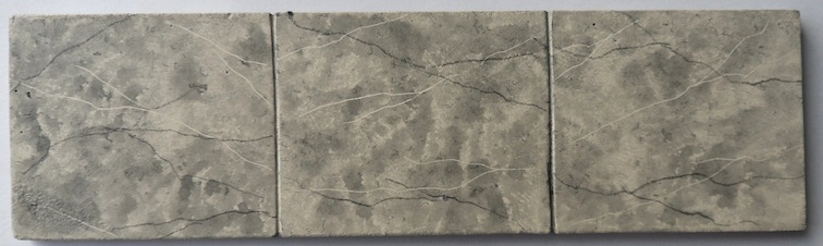 Hearth slab for fireplace - hard casting plaster