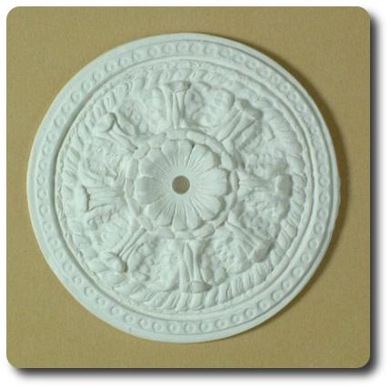 Ceiling rose - hard casting plaster