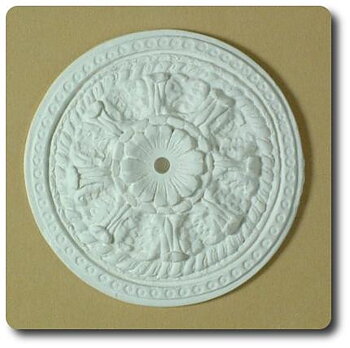 Ceiling rose - hard casting plaster