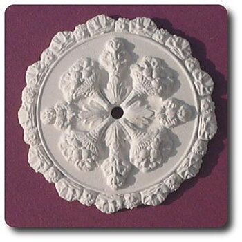 Grand ceiling rose mini- hard casting plaster
