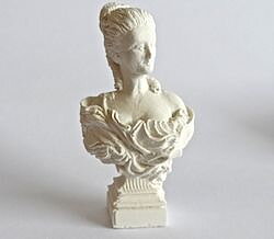 Lady statue- hard casting plaster