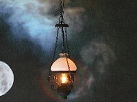 Ceiling light 12 v black
