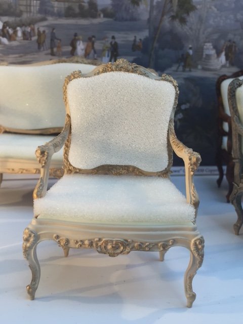 18th Century french chair - kit from Alison Davies - 2