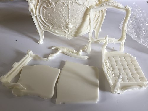 18th Century french chair - kit from Alison Davies - 4