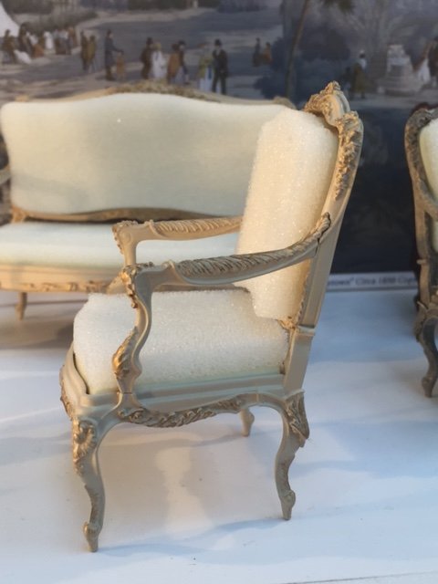18th Century french chair - kit from Alison Davies - 3