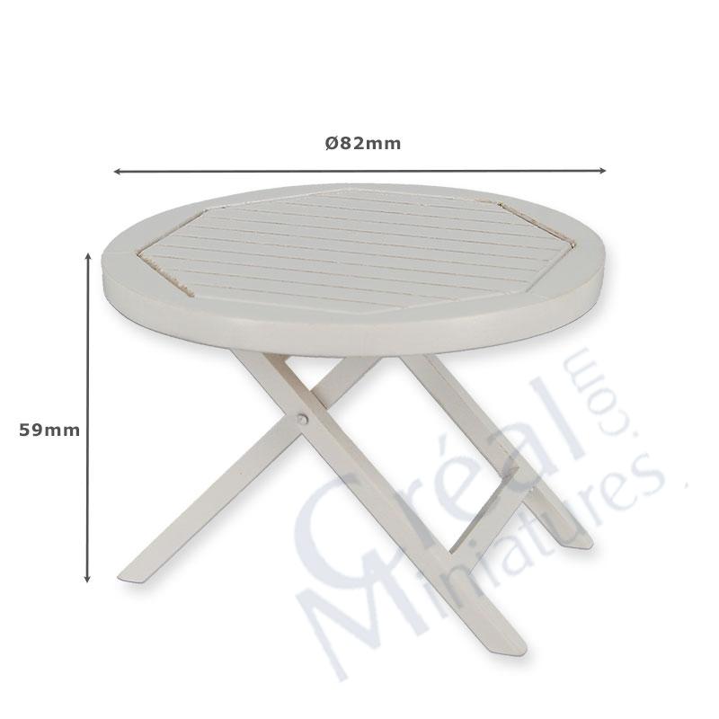 Garden table - cherrywood - 2