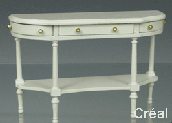 Sidetable in ivory - Louis XVl-stil
