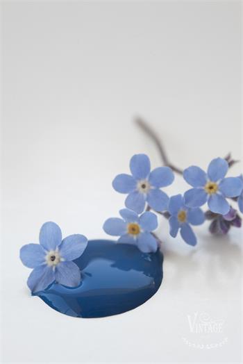 Vintage paint 100ml - Warm Blue - från Jeanne d'Arc Living