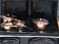 Copper cookware 4 pcs
