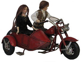 Motorcycle with sidecar