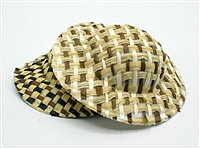 Straw hat,  white