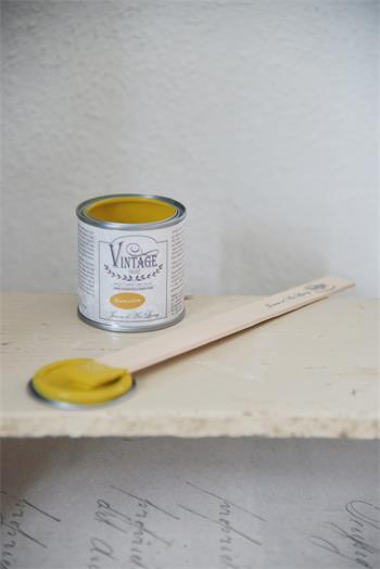 Vintage paint 100ml - Warm Yellow- från Jeanne d'Arc Living - 2