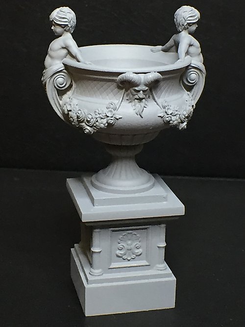 French Putti Urn small  -  from Alison Davies - 2